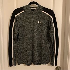 Under Armour Gray Tech Twist Graphic Hoodie, S